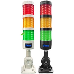 Oujie Lighting Q1-60 – Voyant lumineux tricolore pour machine-outil, lumière d'avertissement multicouche, voyant d'alarme LED dédié aux machines-outils - Product Image 1