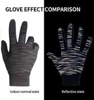 Guantes de Motocicleta Unisex SAN QIANG para Invierno, Completos, Térmicos/Aislantes, Antideslizantes, Reflectantes, de Poliéster Ligero, Deportivos