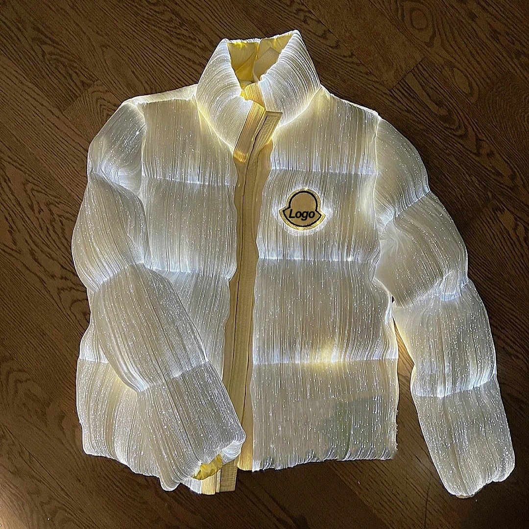 Fiber Optic Jackets Illuminate Your Winter Style Game