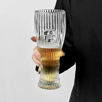 Verres à bière uniques de 450 ml sur le thème de la Coupe du monde de football, verres à boire sur le thème du football, verre à bière pour les fans de football, cadeaux