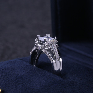 Elegante Anello Scintillante per Donne, Gioielli di Moda all'Ingrosso - Product Image 6