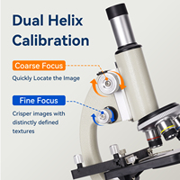 Multifunction Portable High Definition Optical Monocular Biological Microscope Student Microscope
