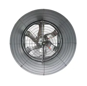 Qingzhou volaille échappement papillon cône ventilateur climatisation 275g tôle galvanisée 36 pouces 50 pouces 380v 220v 415v 50hz 60hz