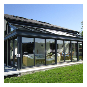 Préfabriquée De Toit En <span class=keywords><strong>Verre</strong></span> <span class=keywords><strong>Trempé</strong></span> Véranda Salle De <span class=keywords><strong>Verre</strong></span> Extérieure Jardin <span class=keywords><strong>Serre</strong></span> - Product Image 3