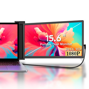 Ce Rohs FCC Kinh Doanh Sử Dụng Khía Hình Tỷ Lệ 16:9 60Hz IPS Bảng Điều Chỉnh Di Động Màn Hình Màn Hình Gấp Kép Màn Hình Di Động Màn Hình - Product Image 1