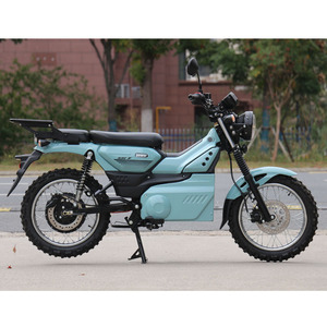 Moto de course à grande vitesse à cadre courbé, style populaire en Chine, 2000W 72V, moteur central, frein à disque, tout-terrain - Product Image 3