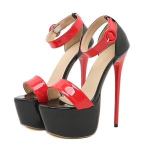 รองเท้าส้นสูงผู้หญิงแบบใหม่ปี 2023 ใส่สบาย ใช้งานได้หลากหลาย 4 ฤดู ส้นสูง 16 ซม. - Product Image 3