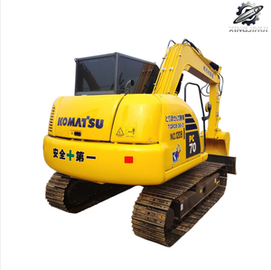 Excavatrice sur chenilles Komatsu 70 d'occasion, marque japonaise d'origine, 7 tonnes, mini-excavatrice compacte. - Product Image 1