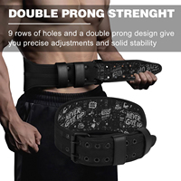 Ceinture de musculation réglable LADYGLOW de haute qualité pour le soutien du dos, ceinture de musculation personnalisée pour la force athlétique