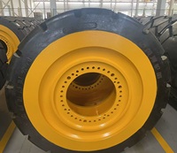 Roue en polyuréthane pleine 1400x710mm avec roulement à rouleaux pour support de toit minier, charge lourde, nouvelle