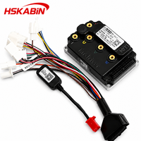 Contrôleur de moteur à onde sinusoïdale CC Fardriver ND72300 MINI12 48V-72V 100/300A pour trottinette électrique, avec fonction de débogage et de programmation