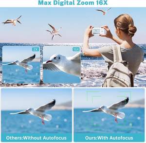 最具有竞争力的价格 SPRITE GROUP 4K 30FPS 44MP 数码相机促销市场 2.8 英寸 IPS 屏幕，适用于 IMX214 传感器 16 倍变焦 - Product Image 6