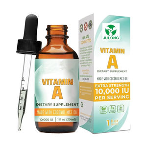 Gouttes liquides de vitamine A avec étiquette personnalisée OEM <span class=keywords><strong>Palmitate</strong></span> de rétinyle liquide, supplément liquide pour la santé des yeux Santé de la vision - Product Image 1