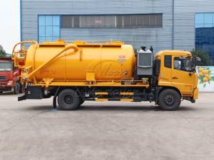 รถดูดฝุ่นแบบเจ็ท Dongfeng VR 2 เพลา 15 ลูกบาศก์เมตร, เครื่องยนต์คัมมินส์ 6 สูบ, ปั๊มสุญญากาศแบบวงแหวนน้ำสำหรับเครื่องยนต์เสริม - Product Image 4