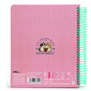 Biểu tượng tùy chỉnh bìa cứng xoắn ốc ràng buộc máy tính xách tay cho sinh viên A5 cuốn sách giấy trường máy tính xách tay cho trẻ em sinh viên - Product Image 4