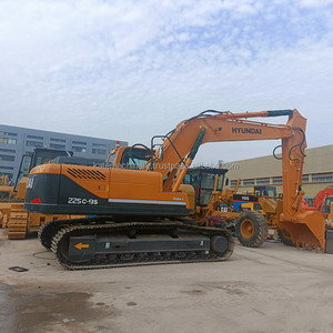 อุปกรณ์ขุดดิน225C-9S ฮุนไดมือสองพร้อมส่วนประกอบเครื่องยนต์หลัก - Product Image 5