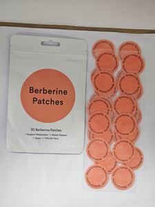 30 Patchs Transdermiques Biodégradables, Véganes et Imperméables à la Berbérine pour la Perte de Poids et le Soutien Immunitaire avec Cannelle - Product Image 2