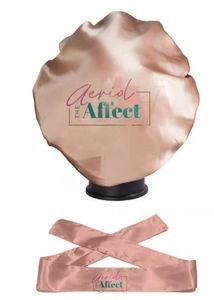 Conjunto de peluca con paño para fijar bordes, pelucas frontales de encaje, gorro de satén de doble capa para dormir para niños y adultos - Product Image 2