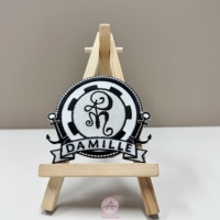Vente en gros de patchs broderie personnages Logo personnalisé patch brodé thermocollant vêtements patch de lettre