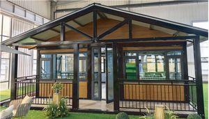 บ้านสำเร็จรูปแบบโมเดิร์น ผนังแซนวิชแบบขยายสองปีก และโครงสร้างไม้ 2/3/4 ห้องนอน สำหรับอาคารสำนักงาน/อพาร์ตเมนต์ - Product Image 3