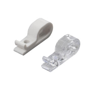 تصميم جديد عالي الجودة لمكونات وملحقات الستائر البلاستيكية العمودية الحديثة بنمط زيبرا مع حبل وزن - Product Image 1