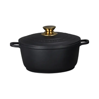 Batterie de cuisine Ucc-Life 11 pièces Nouveau design classique Fond à induction moulé sous pression Revêtement en granit antiadhésif Couvercle en aluminium Matériau métallique