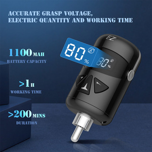 Großhandel EZ wiederauf ladbare tragbare <span class=keywords><strong>Portex</strong></span> Gen3 Mini Rca Verbindung drahtlose Batterie pack Tattoo-Batterie mit 1100mAH Kapazität - Product Image 6
