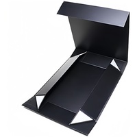 Boîte cadeau sur mesure en carton rigide, boîte magnétique mate, emballage de luxe, boîte cadeau pliable avec couvercle magnétique