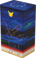 Boîte complète scellée d'origine, authentique, version chinoise de Pokémon, 30e anniversaire, ensemble de cartes TCG Deluxe, Espeon et Umbreon