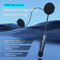 Headset Interkom Motor Y2 Dua Arah 500M BT 6.0 HD dengan Asisten Suara Satu Klik dan Tahan Air
