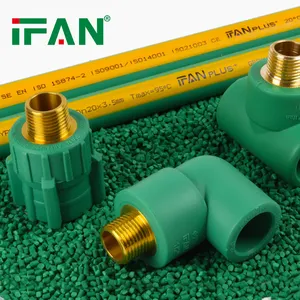 Ifan Factory Plumbing Plastic Ppr Fitting Pipe Fitting Ppr