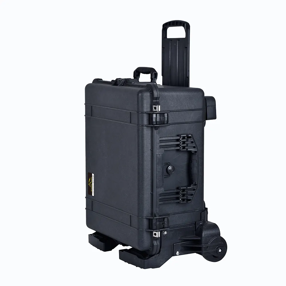 Hot Sale Ip67 Waterproof Shockproof Wheeled Trolley EVA Plastic Hard Case Dustproof Display OEM Foam Tool Case