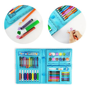2023 Lieferungen 68 Stück Zeichnung Kunst Set Aquarell Stift Set Für Kinder Grundschule Kindertag geschenke - Product Image 1