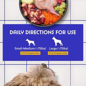 Suplemento de arándano de soporte renal para perros, tratamiento de UTI, suplemento líquido de riñón urinario de vejiga - Product Image 5