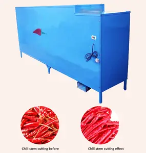 OEM Dry and Fresh Chili Stem Cutting Machine Pepper Stem Remover Machine Price