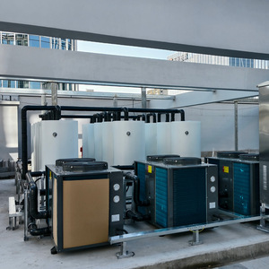 Pompe à chaleur air-eau CaHP-PI-42 380V R-410A, conception industrielle haute pression, économie d'énergie - Product Image 1
