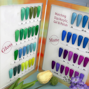 Green Series Gel Esmalte de uñas Set 12 colores 15ML Soak-Off UV Gel Esmalte de uñas Botella de larga duración Embalado - Product Image 1