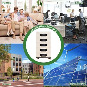 Batería todo en uno 51,2 V 100Ah 200Ah 5KWh 10KWh 20KWh 50KWh Sistema de almacenamiento de energía de batería doméstica con inversor híbrido <span class=keywords><strong>10kW</strong></span> - Product Image 6