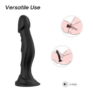 Vibrator Dildo Silikon Besar dengan Getaran, Suction Cup, dan Remote Control, Mainan Seks Elektrik untuk Wanita - Product Image 3
