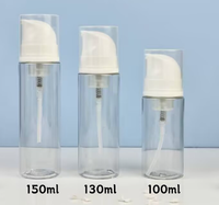 Botol Dispenser Busa Plastik Kepala Penguin 100/150ml dengan Tombol Tekan untuk Mousse Pembersih Wajah (Ready Stock)
