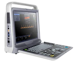 Veterinaire Draagbare Ultrasound Scanner Veterinaire Equine Ultrasound Apparatuur Laptop Kleur Doppler Echografie Voor Veterinaire