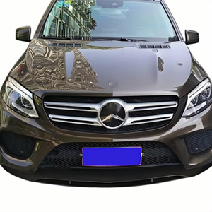 Kit carrosserie compact en fibre de carbone modifiée avec séparateur avant et aileron arrière lumineux pour Mercedes GLE63 ancienne, pièces de modification aérodynamique - Product Image 6