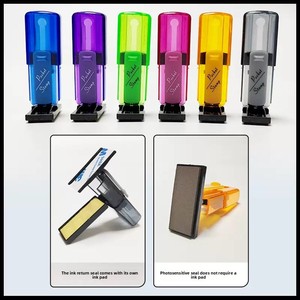 Chữ Ký Di Động Đèn Flash Pocket Tem 3814 4718 Mô Hình Kim Loại Chất Liệu Nhựa Với Mực Bền Cho Văn Phòng Sử Dụng-Cho Các Bác Sĩ - Product Image 2