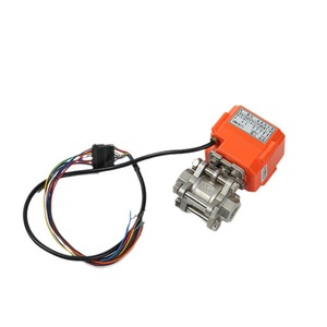 Vanne à boisseau sphérique électrique en acier inoxydable 304, filetée, 1 pouce, type régulateur, usage industriel - Product Image 2