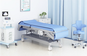 Lit d'examen multifonctionnel réglable de qualité médicale adapté aux départements hospitaliers/centres de services de santé communautaires - Product Image 5