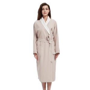 Wholesale Ladies' Star Hotel Bathrobes, Thickened Water-absorbing Bathrobes