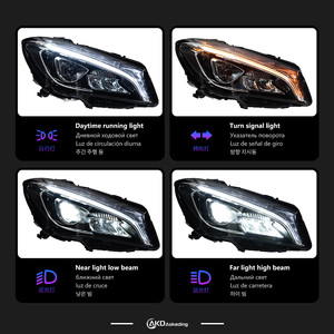 AKD Car Model Parts Goods For Benz <span class=keywords><strong>CLA</strong></span> W117 2014-2020 CLA180 CLA220 CLA200 CLA260 lampe frontale LED phare LED double projecteur - Product Image 3