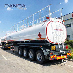 Camion-citerne à carburant liquide PANDA 4 essieux 60 000 litres 60t, camion-citerne à essence, semi-remorque - Product Image 4
