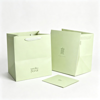 Sac fourre-tout en carton blanc imprimé sur mesure avec poignée, commande en petite quantité pour bijoux, cosmétiques, vêtements, emballage de magasin
