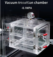 MGSI AGB-5B physique biologie chimie exigence de laboratoire paillasse Transparent PMMA acrylique plexiglas boîte à gants sous vide